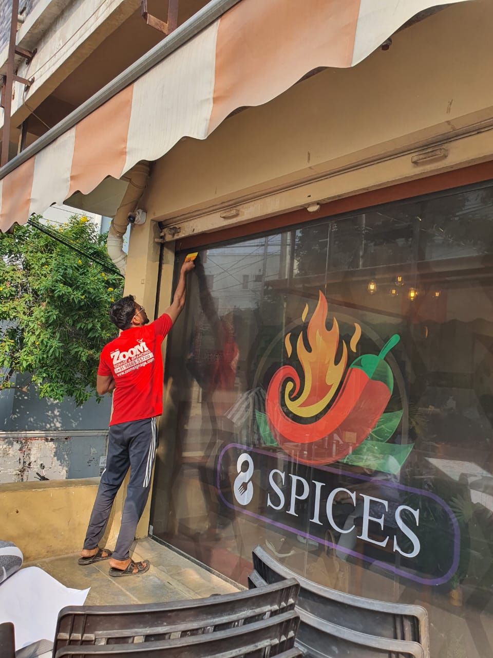 Vinyl Branding project